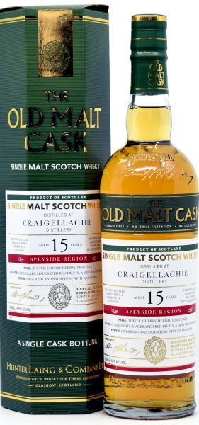 Craigellachie 15 Jahre 2006/2022 Sherry Cask Hunter Laing Old Malt Cask 50% vol.
