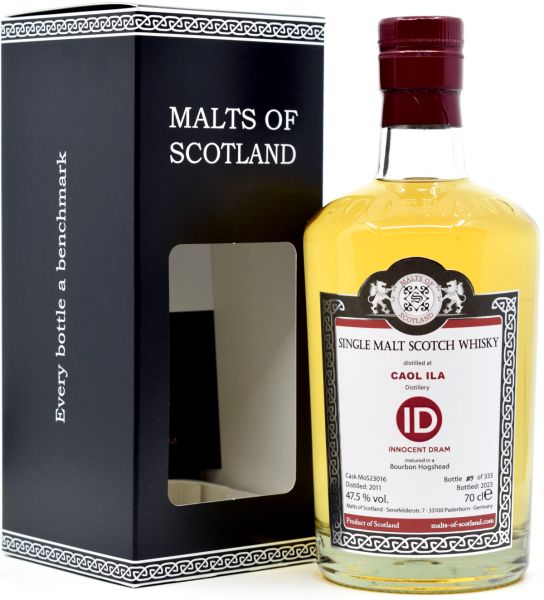 Caol Ila 2011/2023 Malts of Scotland ID Serie 47,5% vol.