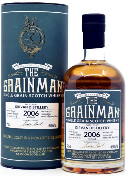 Girvan 16 Jahre 2006/2023 Islay Cask The Grainman 46,5% vol.