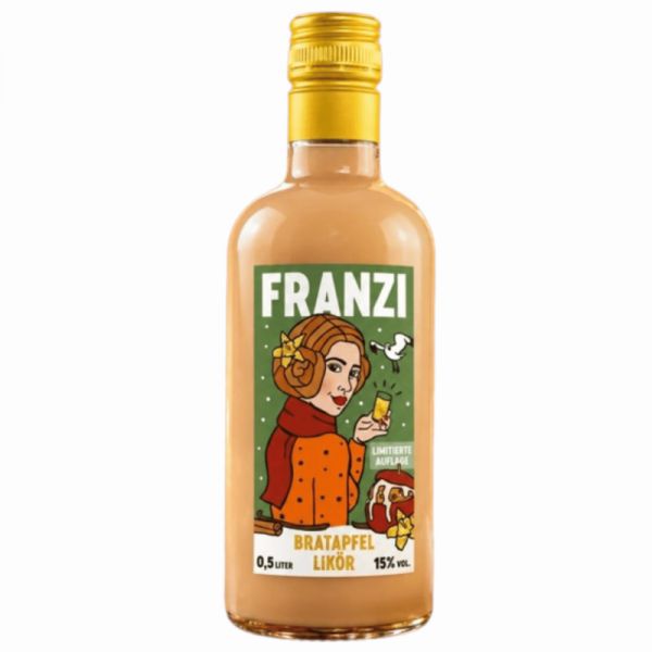 Franzi Bratapfel Likör 15% vol.