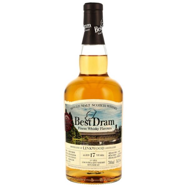 Linkwood 17 Jahre 2008/2025 1st Fill Amontillado Cask Best Dram 56,3% vol.