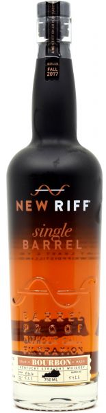 New Riff Kentucky Straight Bourbon Single Barrel #5422 53,3% vol.