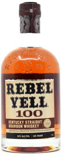 Rebel Yell 100 proof 50% vol.