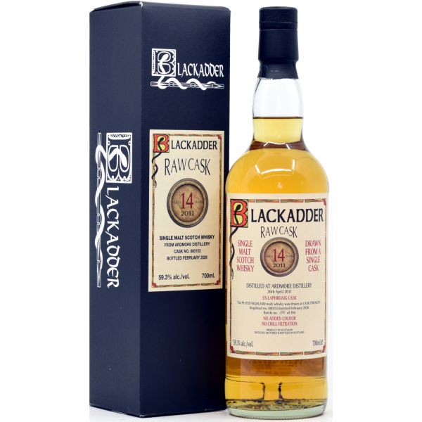 Ardmore 14 Jahre 2011/2026 Ex-Laphroaig Cask Blackadder #800153 59,3% vol.