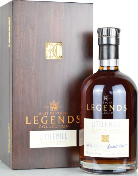 Littlemill 30 Jahre 1988/2019 Sherry Butt Hart Brothers 51,5 % vol.