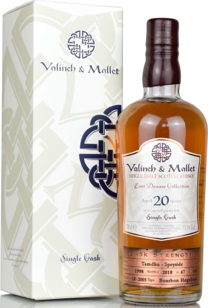 Tamdhu 20 Jahre 1998/2018 Valinch & Mallet 53,3% vol.
