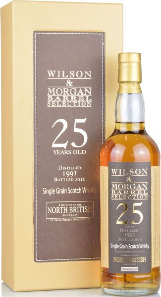 North British 25 Jahre 1991/2016 Sherry Cask Wilson & Morgan 50% vol.