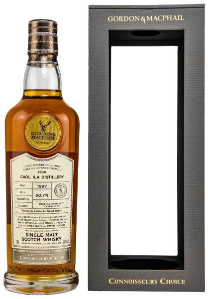 Caol Ila 25 Jahre 1997/2022 Sherry Cask Gordon & MacPhail Cask Strength 60,7% vol.