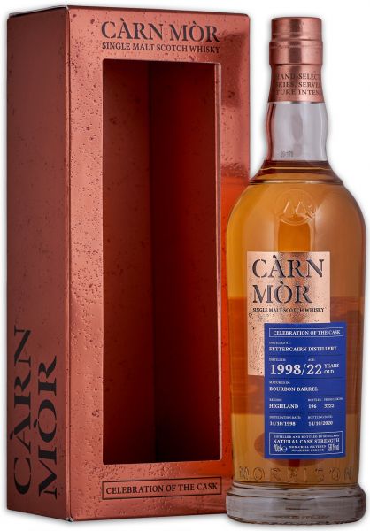 Fettercairn 22 Jahre 1998/2020 Carn Mor Celebration of the Cask 56,1% vol.
