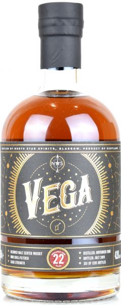 Vega 22 Jahre 1996/2019 North Star Spirits 43,9% vol.