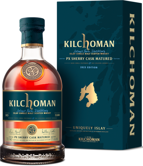 Kilchoman PX Sherry Matured 2023 50% vol.