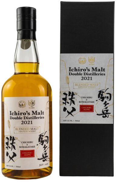 Ichiro’s Malt Double Distilleries 2021 Chichibu x Komagatake 53,5% vol.