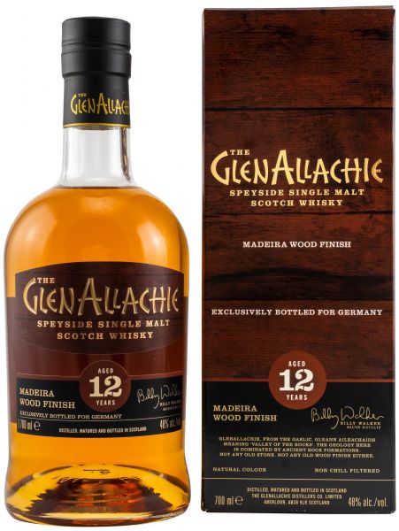 Glenallachie 12 Jahre Madeira Wood Finish 48,0% vol.