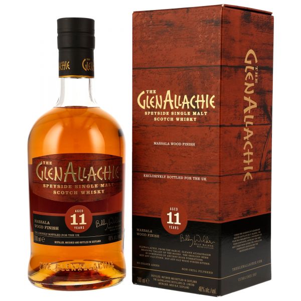 GlenAllachie 11 Jahre Marsala Wood Cask 48% vol.