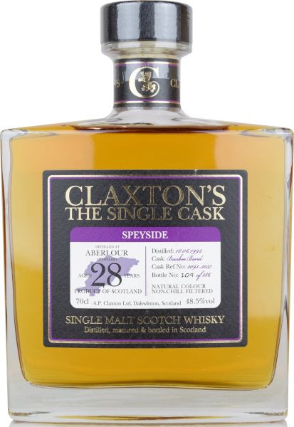 Aberlour 28 Jahre 1992/2020 Claxton's 48,5% vol.
