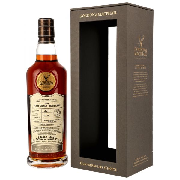 Glen Grant 14 Jahre 2011/2026 1st Fill Sherry Gordon &amp; MacPhail Cask Strength 57,1% vol.