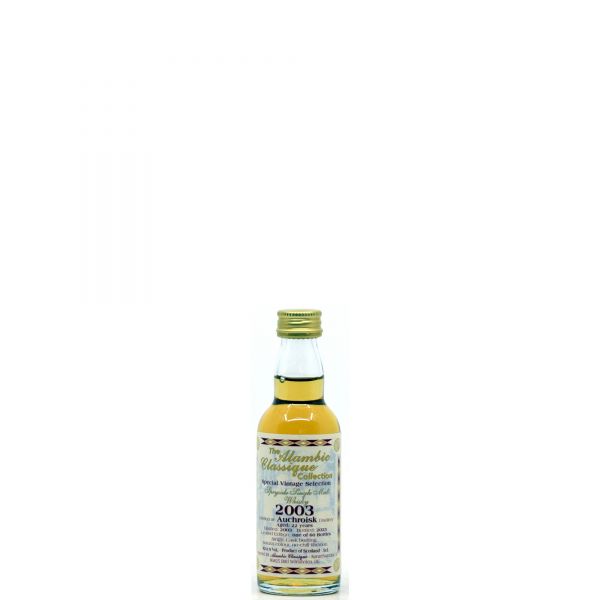 Auchroisk 22 Jahre 2003/2025 Sherry Cask Alambic Classique 62,6% vol. Miniatur