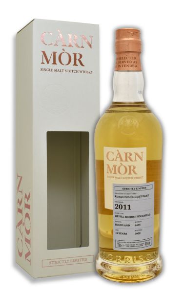 Ruadh Maor (Glenturret) 11 Jahre 2011/2022 Sherry Cask Carn Mor Strictly Limited 47,5% vol.