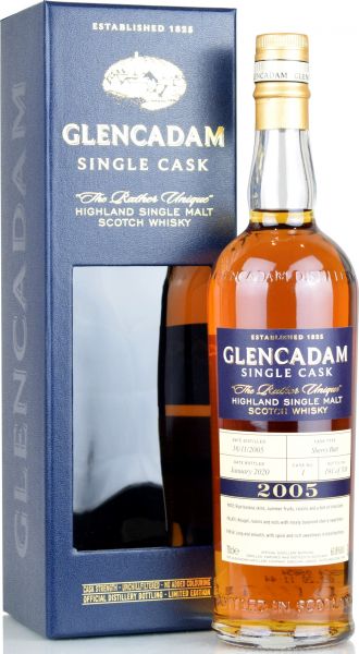 Glencadam 14 Jahre 2005/2020 Sherry Butt #1 61,8% vol.