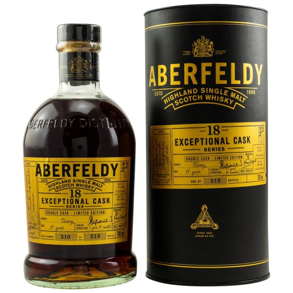 Aberfeldy 18 Jahre Exceptional Cask Series 53,3% vol.