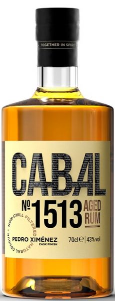 Cabal No.1513 PX Cask Finished Rum 43% vol.