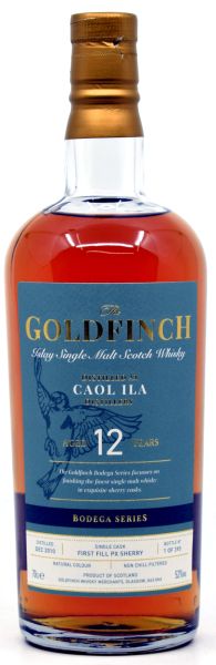 Caol Ila 12 Jahre 2010/2023 1st Fill PX Sherry Goldfinch Bodega Series 52% vol.