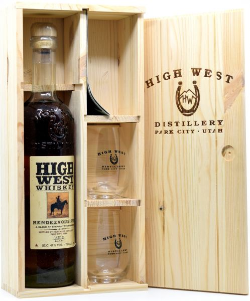 High West Rendezvous Rye 46% vol. Geschenkset