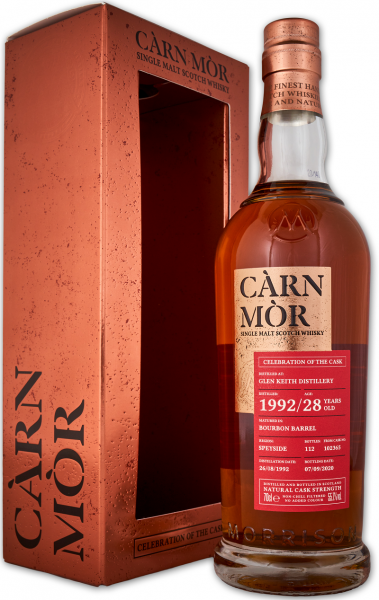 Glen Keith 28 Jahre 1992/2020 Carn Mor Celebration of the Cask #102365 55,7% vol.