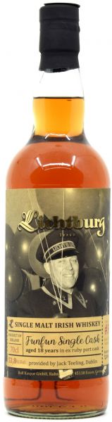 Irish Malt 18 Jahre Lichtburg #3 Ruby Port Single Cask 53,8% vol.