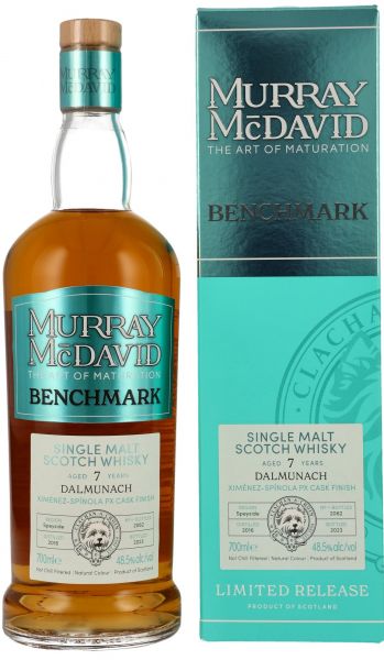 Dalmunach 2016/2023 PX Sherry Cask Murray McDavid Benchmark 48,5% vol.