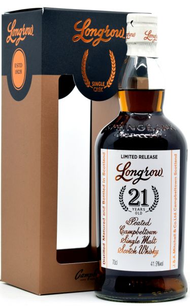 Longrow 21 Jahre 2022 Fresh Sherry Single Cask for germany 41,9% vol.