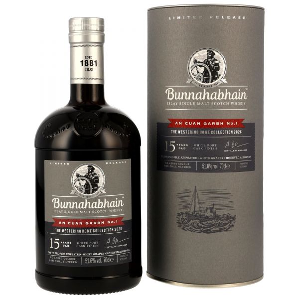 Bunnahabhain 15 Jahre White Port An Cuan Garbh No. 1 51,6% vol.