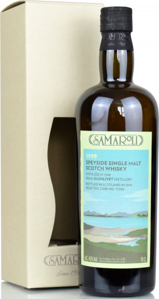 Glenlivet 19 Jahre 1999/2018 Samaroli #77205 45% vol.