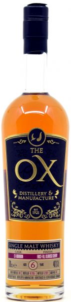 The OX 6 Jahre 2015/2021 1st Fill Oloroso Sherry Cask 47,1% vol.
