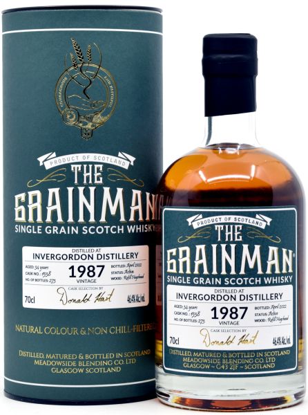 Invergordon 34 Jahre 1987/2022 The Grainman 46,4% vol.