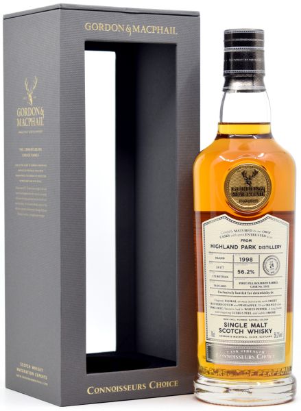 Highland Park 24 Jahre 1998/2023 Gordon &amp; MacPhail for deinwhisky.de 56,2% vol.