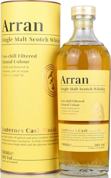 Arran Sauternes Cask Finish 50% vol.