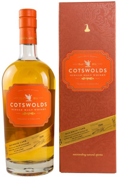 Cotswolds Cask Strength 1st Fill Bourbon Cask 59,1% vol.