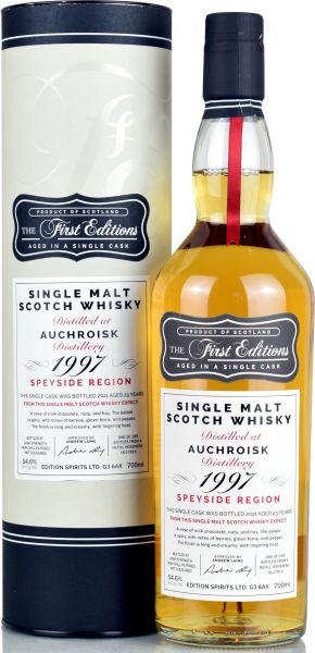 Auchroisk 23 Jahre 1997/2021 First Editions 54,6% vol.