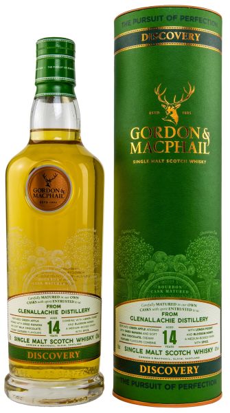 Glenallachie 14 Jahre Bourbon Cask Gordon & MacPhail Discovery Range