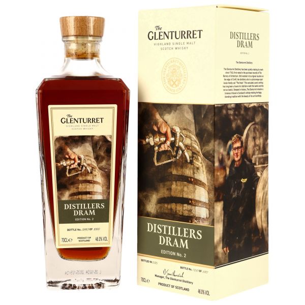 Glenturret Distillers Dram Edition No.2 Lightly Peated 46% vol.