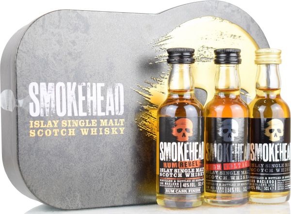 Smokehead Tasting Pack (Peated, High Voltage, Rum Rebel)