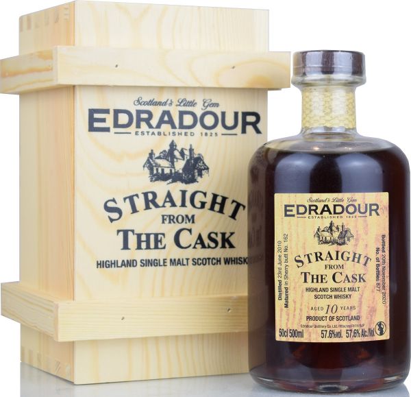 Edradour 10 Jahre 2010/2020 Sherry Cask Straight from the Cask #162 57,6% vol.