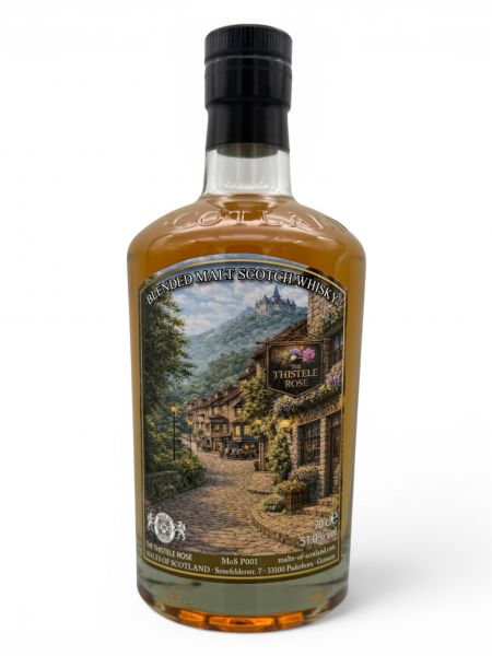 Scottish Pubs "The Thistele Rose" Blended Malt Malts of Scotland 51% vol.