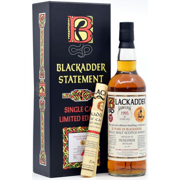 Inchgower 20 Jahre 1995/2015 Blackadder Statement #12 Raw Cask 57,6% vol.