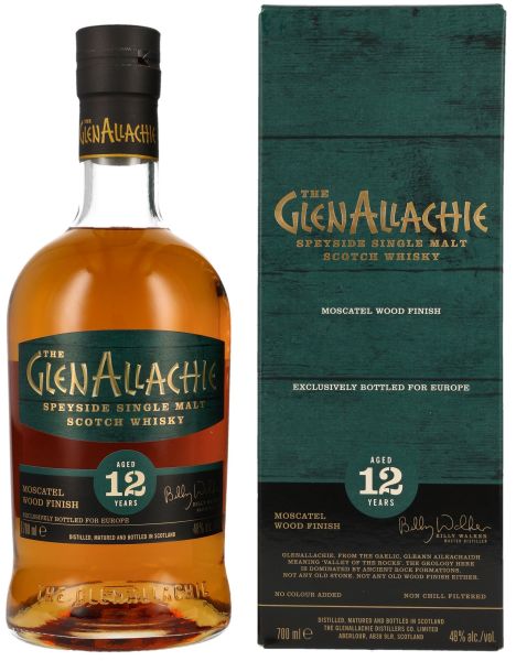 Glenallachie 12 Jahre Moscatel Wood for Europe 48% vol.