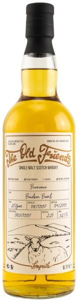 Benrinnes 21 Jahre 1997/2019 The Old Friends 52,7% vol.