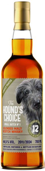 The Hound's Choice #1 12 Jahre 2011/2024 Small Batch The Caskhound 44,5% vol.