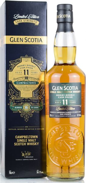 Glen Scotia 11 Jahre Double Sherry Cask 54,1% vol.