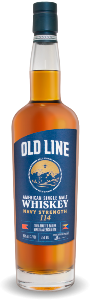 Old Line Navy Strength 114 American Single Malt 57% vol.